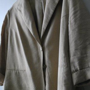 Lafayette 148 Gold 3 /4 sleeve Jacket Size20